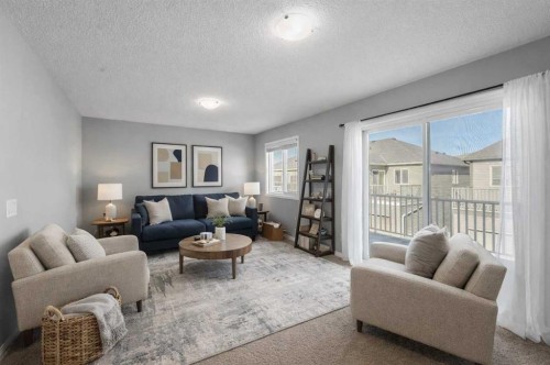 10940 Cityscape Drive Ne, Calgary, AB - Indoor Photo Showing Living Room