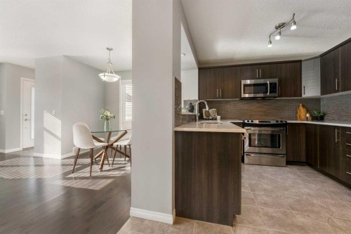 10940 Cityscape Drive Ne, Calgary, AB - Indoor Photo Showing Kitchen With Stainless Steel Kitchen With Upgraded Kitchen