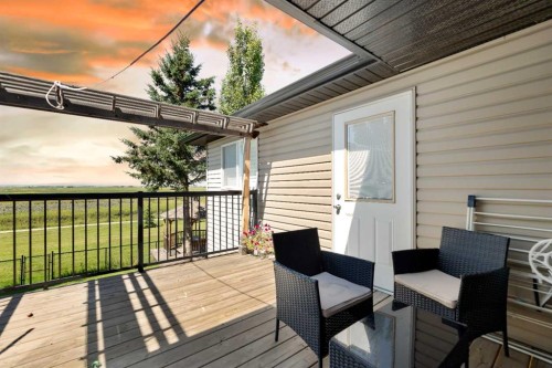 732 1 Avenue, Irricana, AB - Outdoor With Deck Patio Veranda With Exterior