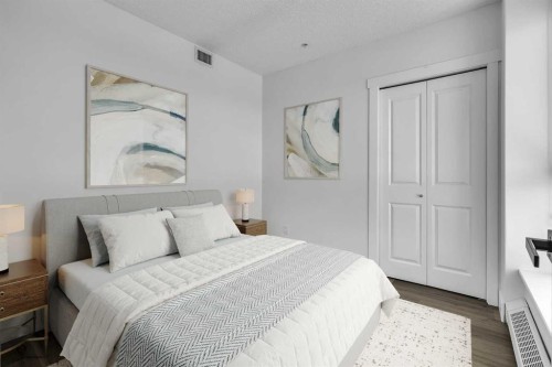 2004-77 Spruce Place Sw, Calgary, AB - Indoor Photo Showing Bedroom
