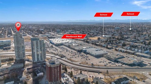 2004-77 Spruce Place Sw, Calgary, AB - Outdoor With View