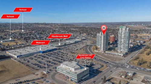 2004-77 Spruce Place Sw, Calgary, AB - Outdoor With View