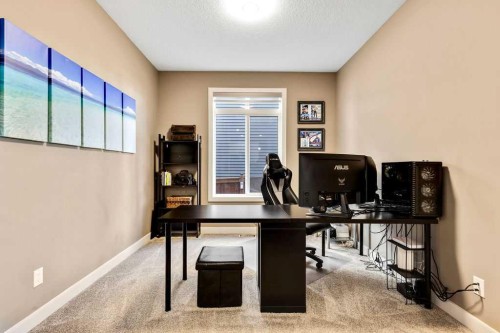 205 Aspenmere Way, Chestermere, AB - Indoor Photo Showing Office