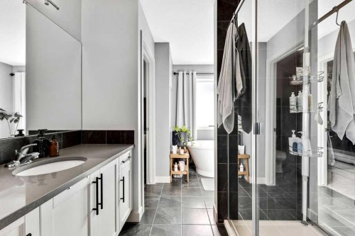 205 Aspenmere Way, Chestermere, AB - Indoor Photo Showing Bathroom