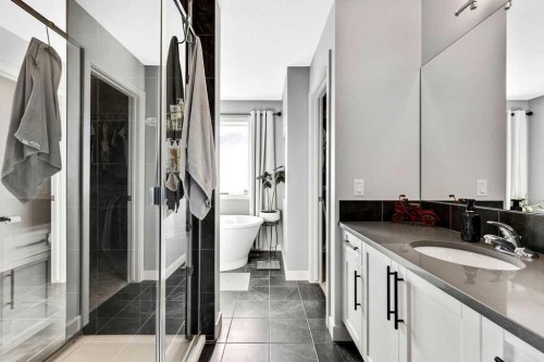 205 Aspenmere Way, Chestermere, AB - Indoor Photo Showing Bathroom