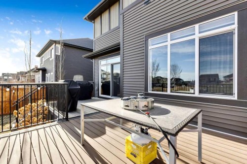 205 Aspenmere Way, Chestermere, AB - Outdoor With Deck Patio Veranda With Exterior