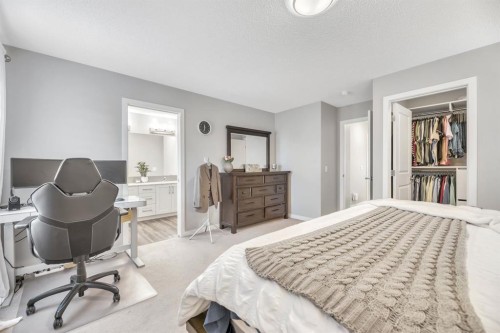 63 Walgrove Way Se, Calgary, AB - Indoor Photo Showing Bedroom