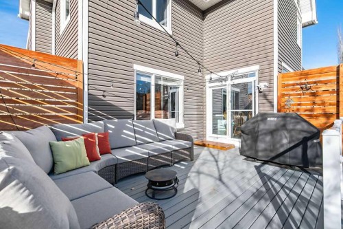 115 Cougarstone Square Sw, Calgary, AB - Outdoor With Deck Patio Veranda