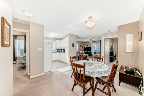 116-6800 Hunterview Drive Nw, Calgary, AB - Indoor Photo Showing Dining Room