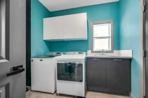 26 Copperfield Common Se, Calgary, AB - Indoor Photo Showing Laundry Room