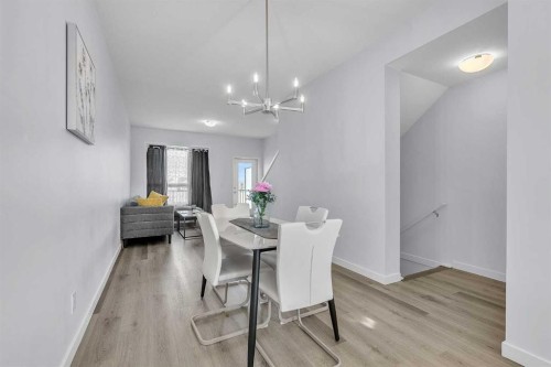 363-301 Redstone Boulevard Ne, Calgary, AB - Indoor Photo Showing Dining Room