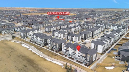 363-301 Redstone Boulevard Ne, Calgary, AB - Outdoor With View