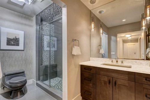 566 Pine Creek Ridge, Heritage Pointe, AB - Indoor Photo Showing Bathroom