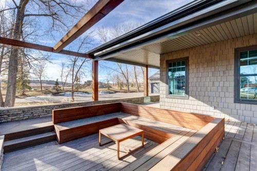 566 Pine Creek Ridge, Heritage Pointe, AB - Outdoor With Deck Patio Veranda