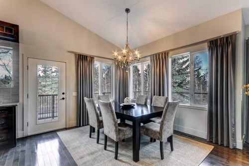 566 Pine Creek Ridge, Heritage Pointe, AB - Indoor Photo Showing Dining Room