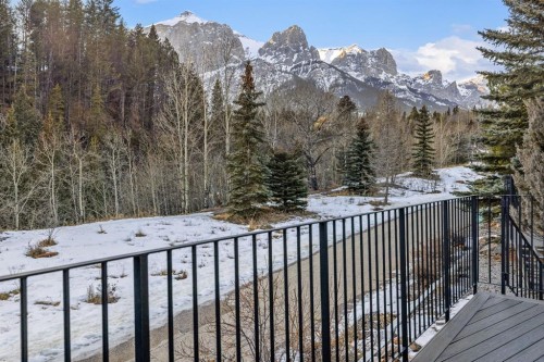 7-1017 Olympic Drive, Canmore, AB - Outdoor With View