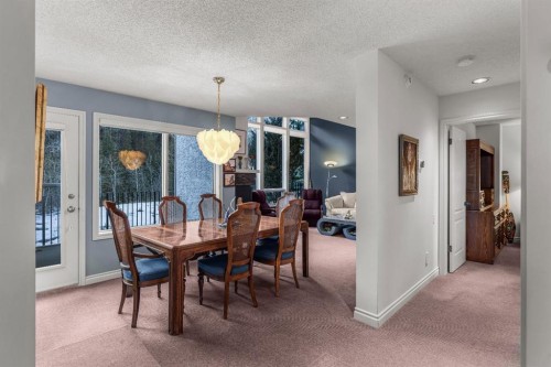 7-1017 Olympic Drive, Canmore, AB - Indoor Photo Showing Dining Room