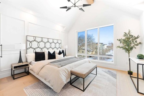 2105 7 Street Ne, Calgary, AB - Indoor Photo Showing Bedroom