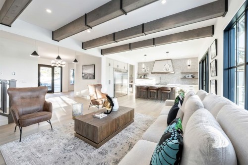 2755 Cannon Road Nw, Calgary, AB - Indoor Photo Showing Living Room