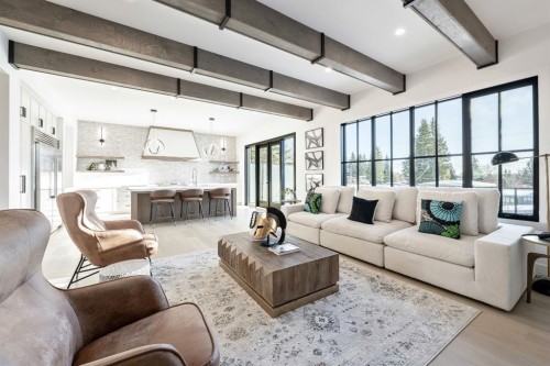 2755 Cannon Road Nw, Calgary, AB - Indoor Photo Showing Living Room