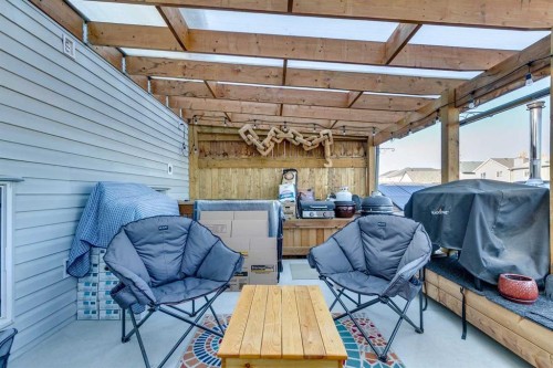 199 Everglen Way Sw, Calgary, AB - Outdoor With Deck Patio Veranda With Exterior