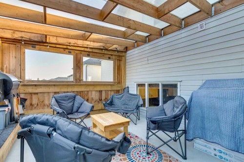 199 Everglen Way Sw, Calgary, AB - Outdoor With Deck Patio Veranda With Exterior