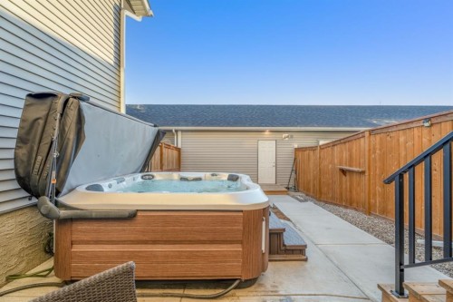 5 Larkspur Bend, Okotoks, AB - Outdoor With Deck Patio Veranda With Exterior