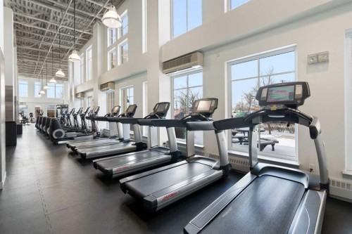 610-63 Inglewood Park Se, Calgary, AB - Indoor Photo Showing Gym Room