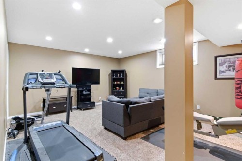 247 Cambridge Crescent, Strathmore, AB - Indoor Photo Showing Gym Room
