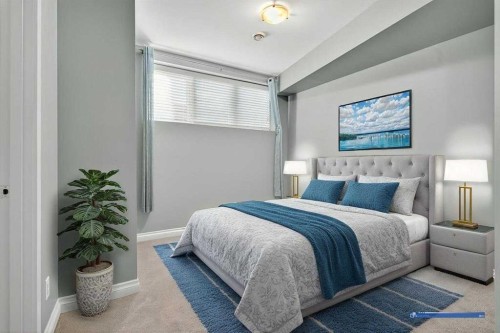 513 31 Street Nw, Calgary, AB - Indoor Photo Showing Bedroom