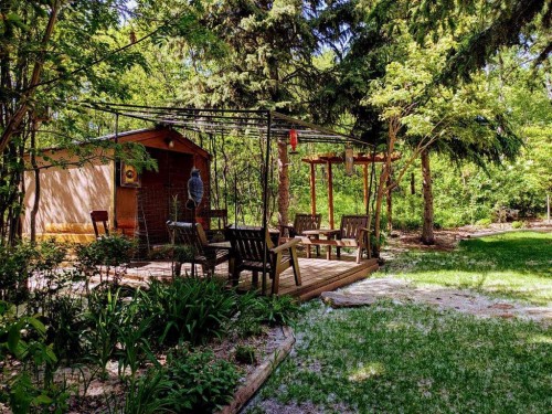 105-433042 Range Road 221, Rural Ponoka County, AB - Outdoor With Deck Patio Veranda