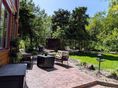 105-433042 Range Road 221, Rural Ponoka County, AB - Outdoor With Deck Patio Veranda With Backyard