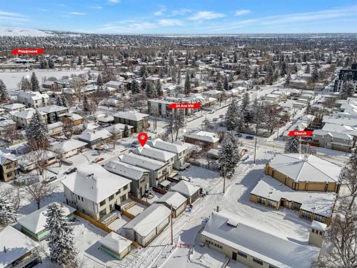 2413 25 Avenue Nw, Calgary, AB - Outdoor With View