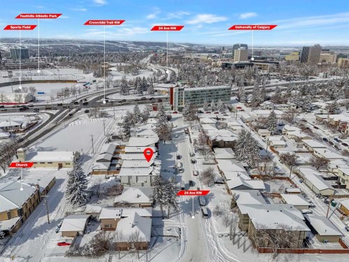 2413 25 Avenue Nw, Calgary, AB - Outdoor With View