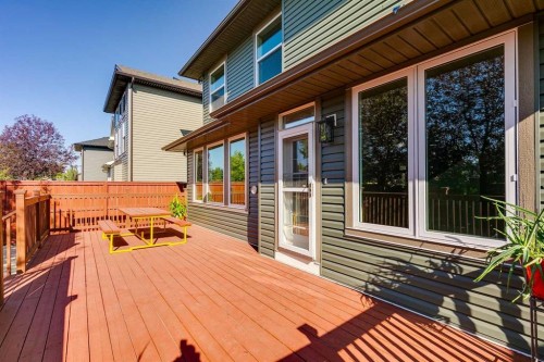 95 Evansdale Common Nw, Calgary, AB - Outdoor With Deck Patio Veranda With Exterior