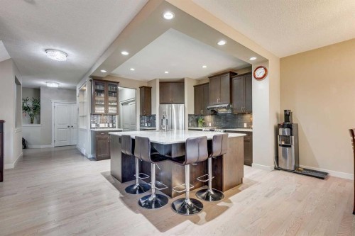95 Evansdale Common Nw, Calgary, AB - Indoor Photo Showing Kitchen With Stainless Steel Kitchen With Upgraded Kitchen