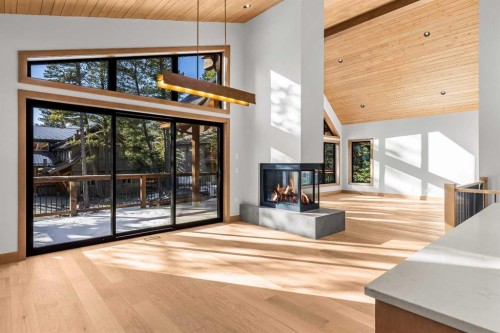 28 Blue Grouse Ridge, Canmore, AB - Indoor With Fireplace