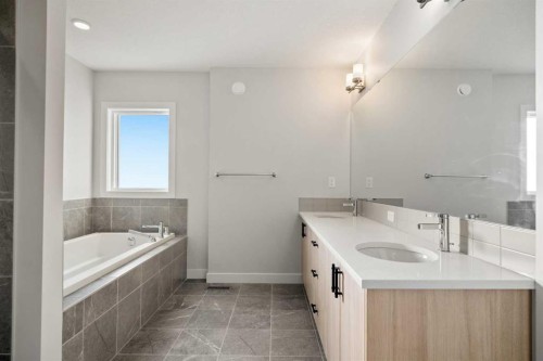 63 Creekstone Common Sw, Calgary, AB - Indoor Photo Showing Bathroom