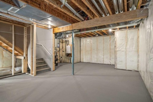 63 Creekstone Common Sw, Calgary, AB - Indoor Photo Showing Basement