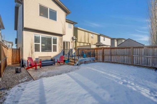 308 Chaparral Valley Way Se, Calgary, AB - Outdoor With Deck Patio Veranda With Exterior