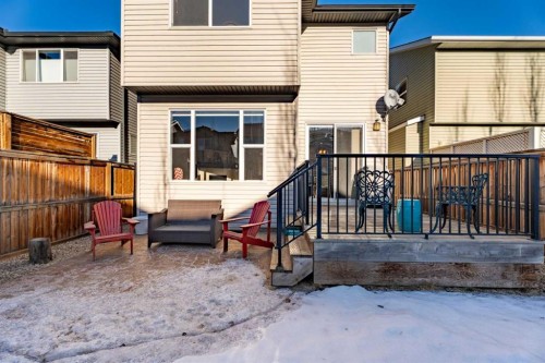 308 Chaparral Valley Way Se, Calgary, AB - Outdoor With Deck Patio Veranda With Exterior
