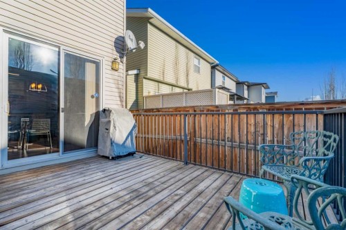 308 Chaparral Valley Way Se, Calgary, AB - Outdoor With Deck Patio Veranda With Exterior