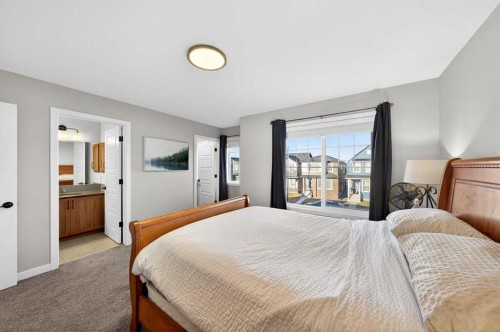 3238 Chinook Winds Drive Sw, Airdrie, AB - Indoor Photo Showing Bedroom