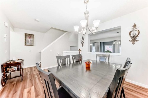 307 Auburn Bay Circle Se, Calgary, AB - Indoor Photo Showing Dining Room