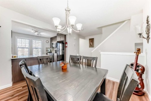 307 Auburn Bay Circle Se, Calgary, AB - Indoor Photo Showing Dining Room