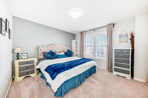 307 Auburn Bay Circle Se, Calgary, AB - Indoor Photo Showing Bedroom
