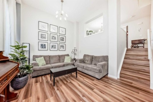 307 Auburn Bay Circle Se, Calgary, AB - Indoor Photo Showing Living Room