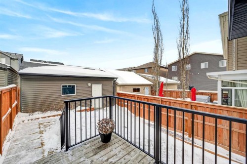 30 Sage Bluff Gate Nw, Calgary, AB - Outdoor With Deck Patio Veranda With Exterior