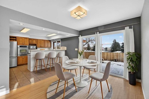 8416 7 Street Sw, Calgary, AB - Indoor Photo Showing Dining Room