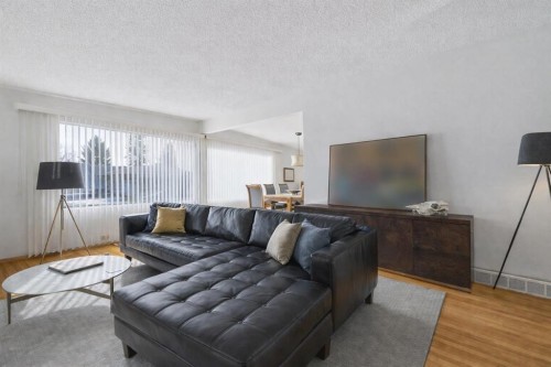 10712 Mapleshire Crescent Se, Calgary, AB - Indoor Photo Showing Living Room